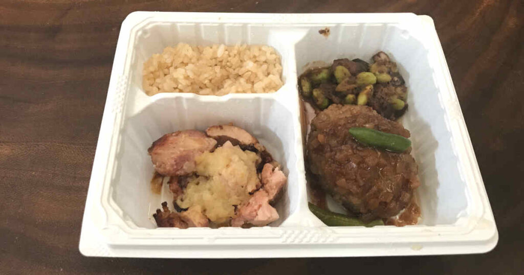 オニオンソースハンバーグ