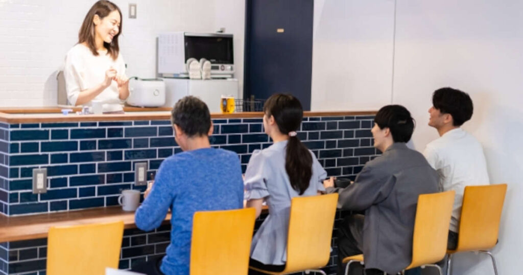 田舎のレストラン