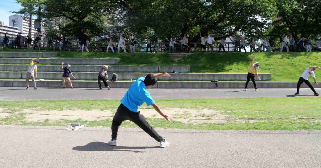 de愛ひろばラジオ体操会