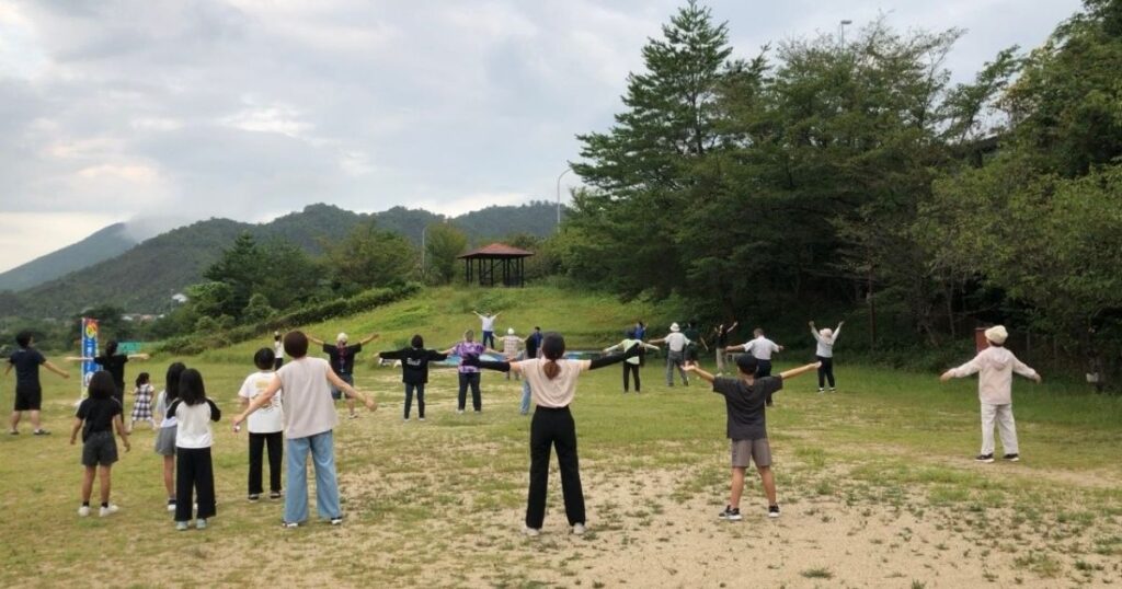 イワタニランドラジオ体操会