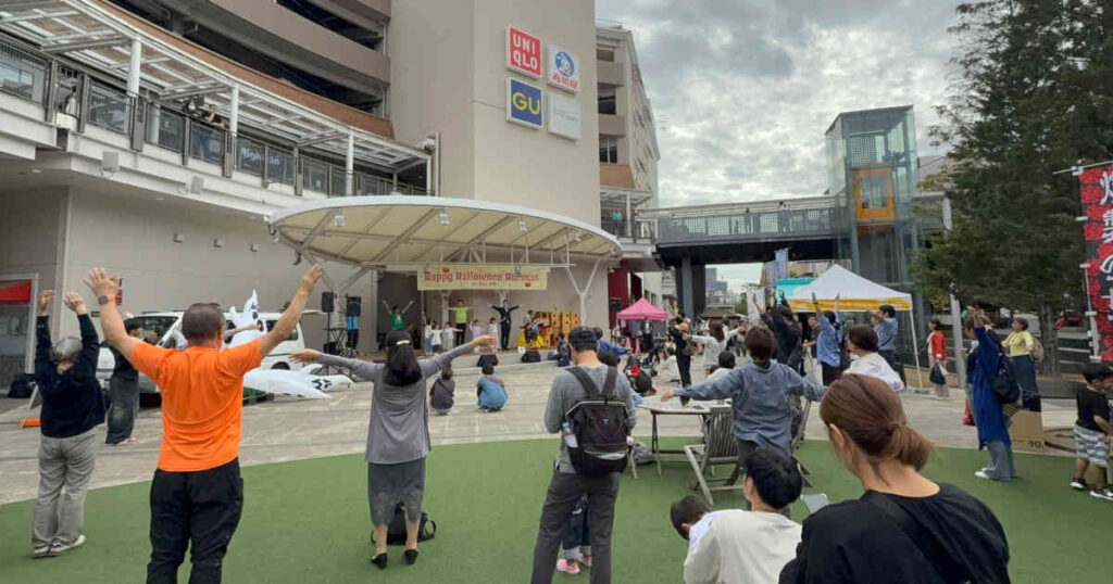 ラジオ体操ステージ