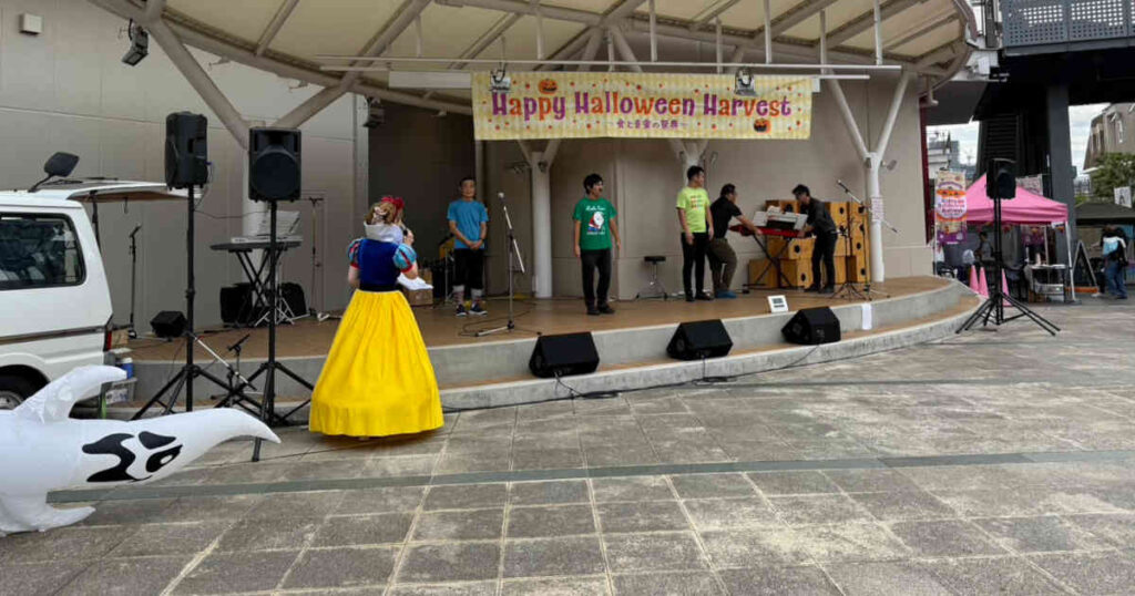 ラジオ体操ステージ