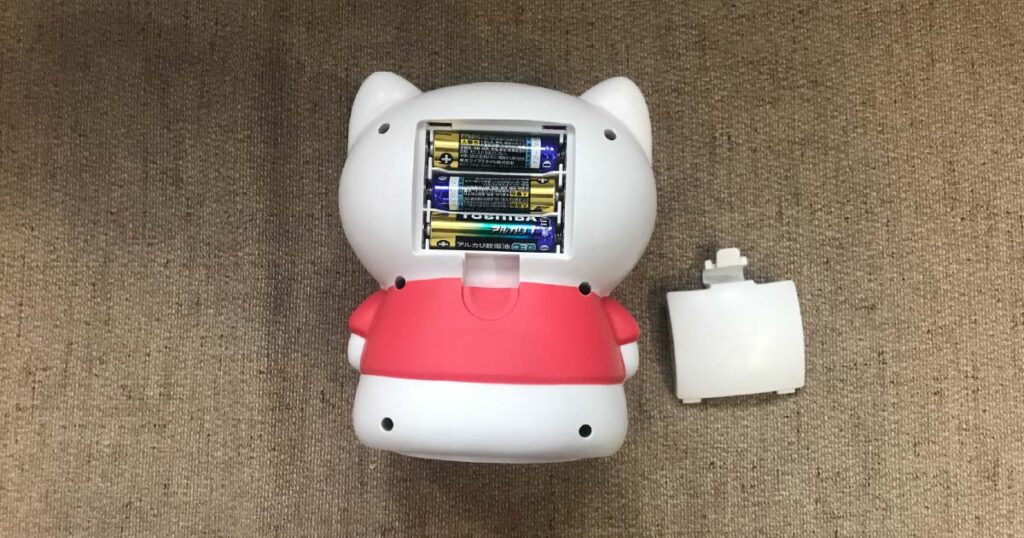 体操ブーブー電池