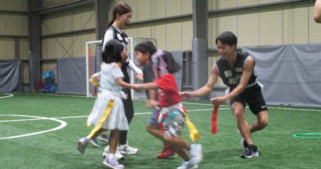 フラッグフットボール練習